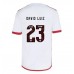 Flamengo David Luiz #23 Borte Drakt 2024-25 Kortermet